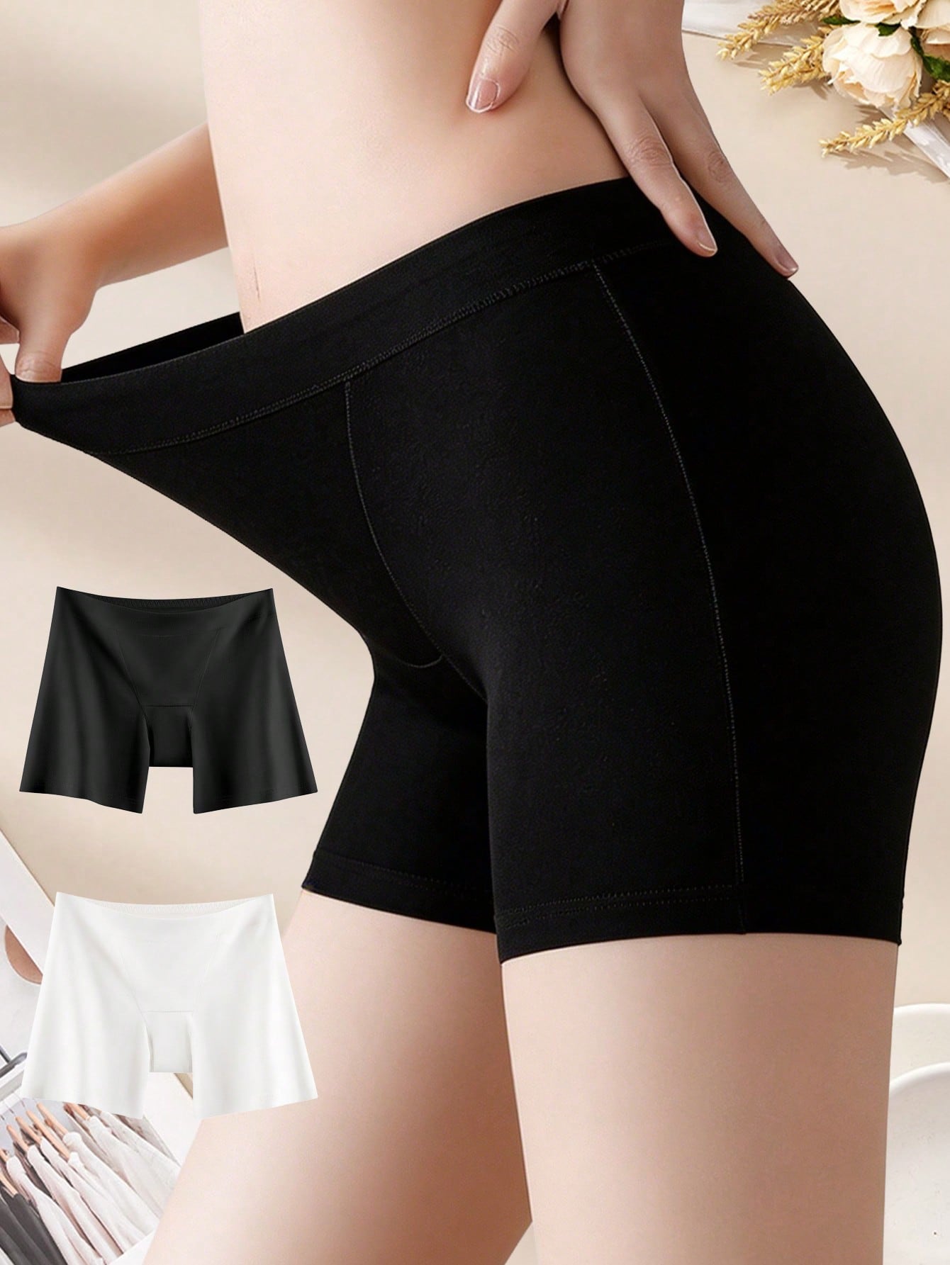 Boxer Brief Pack Cotton - 2 пары хлопковых женских шорт с