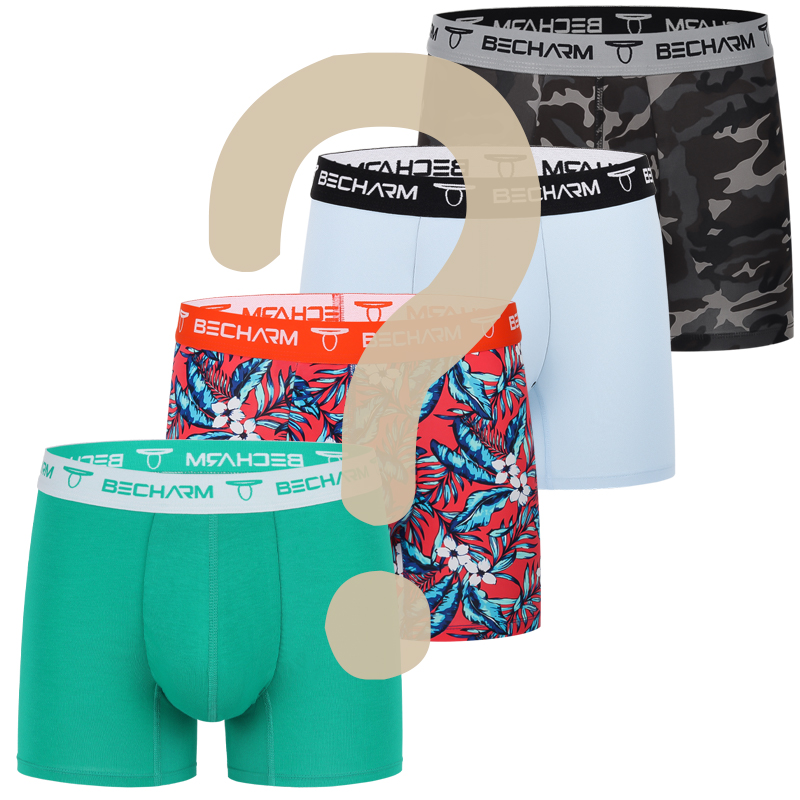 Boxer Brief Pack Cotton - Набор из 4 мужских трусов-боксеров в