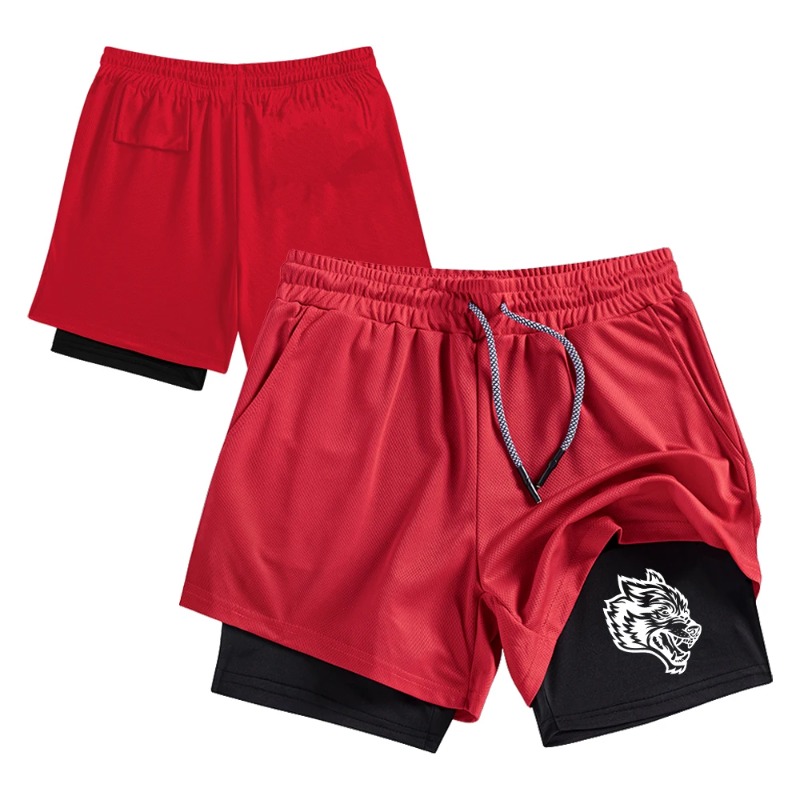 Мужские двухслойные шорты для  – обзор и цена Compression Shorts Athletes