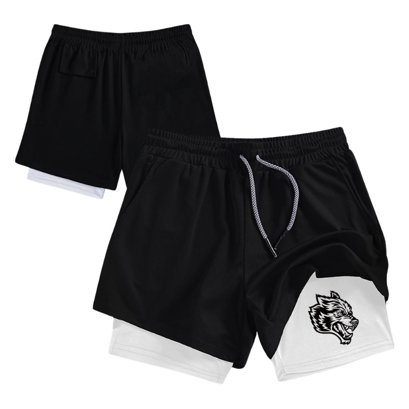 Мужские двухслойные шорты для  – обзор и цена Compression Shorts Athletes