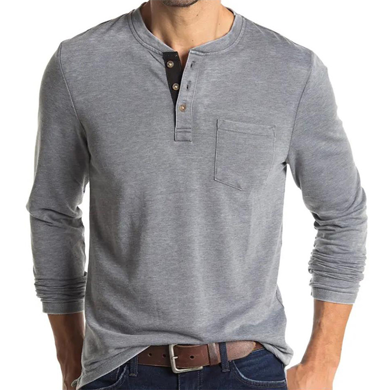 Мужская футболка с длинным рук – обзор и цена Undershirt Crew Neck