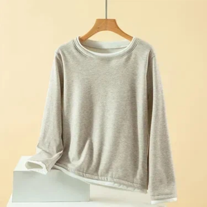 Женские термокофты больших раз – обзор и цена Undershirt Crew Neck
