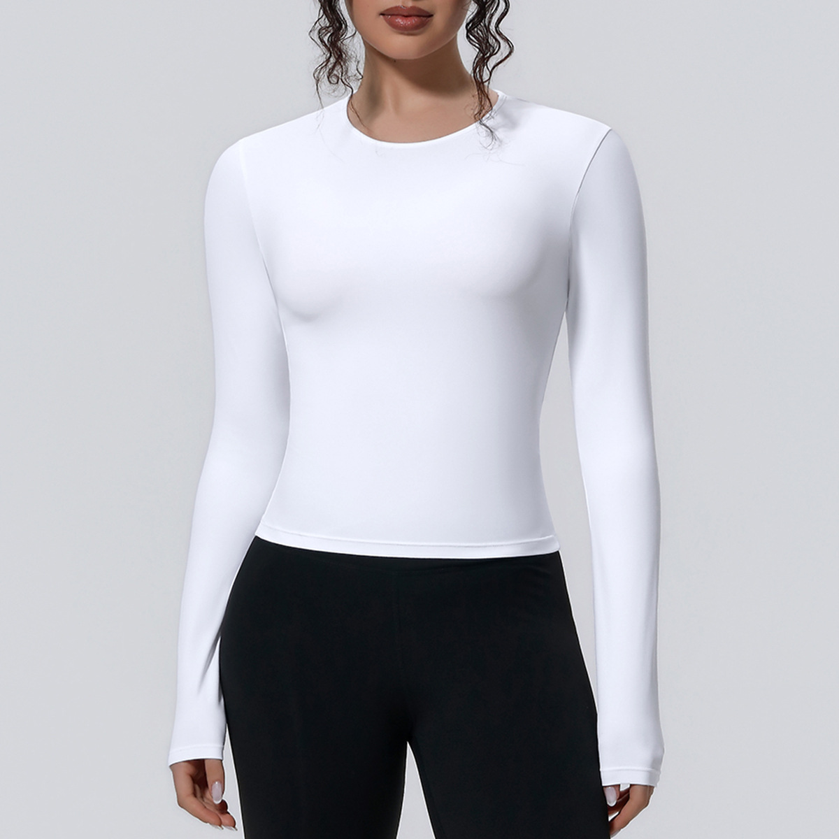 Женская облегающая спортивная  – обзор и цена T Shirt Tight Fit